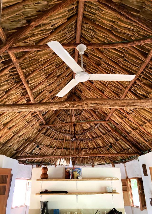 Encantadora Villa Maya Tradicional En Rancho Agroecologico Tzucaceb 외부 사진