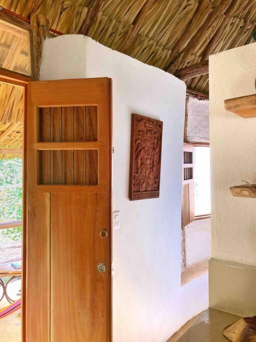 Encantadora Villa Maya Tradicional En Rancho Agroecologico Tzucaceb 외부 사진