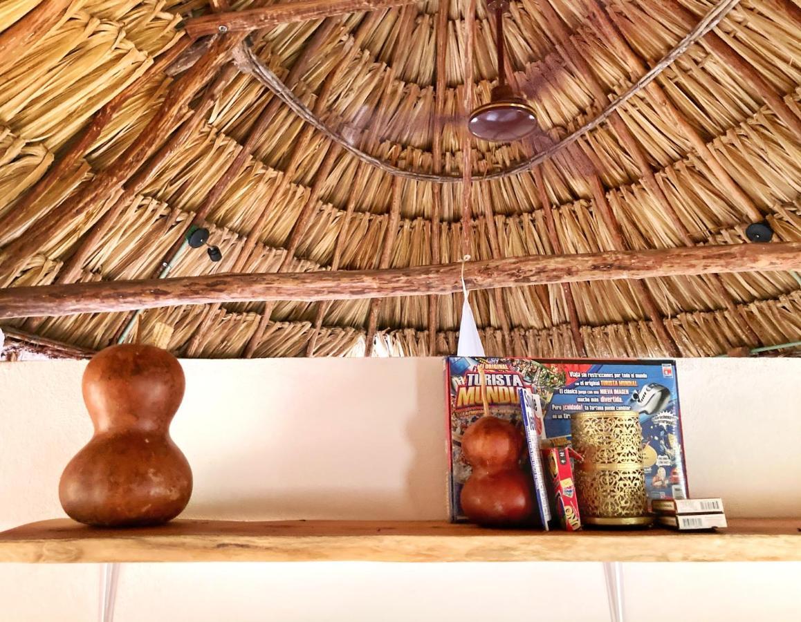 Encantadora Villa Maya Tradicional En Rancho Agroecologico Tzucaceb 외부 사진