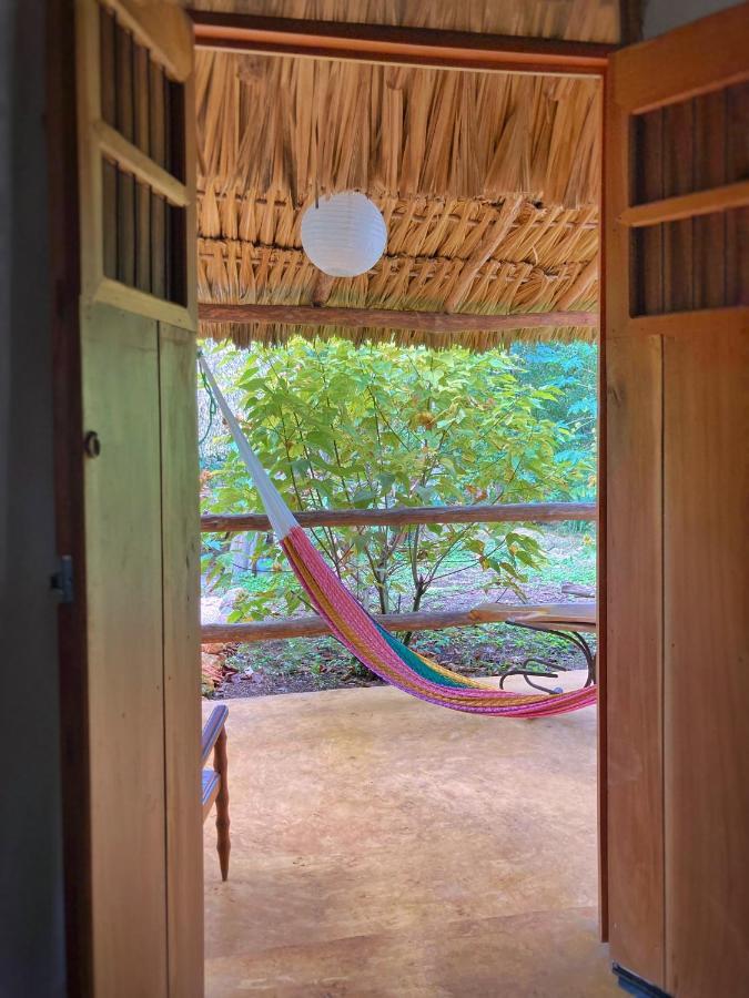 Encantadora Villa Maya Tradicional En Rancho Agroecologico Tzucaceb 외부 사진